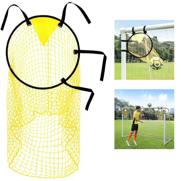 Fodboldmål Target Træningsudstyr, Fodbold Target Mål, Fodbold Mål Target for at forbedre skydning, Fodbold Target Net 1 stk.