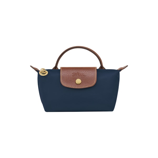 Longchamp Mini Dumpling Väska Crossbody Handväska Damväska Mini Liten Väska med Hålslagning och Axelrem