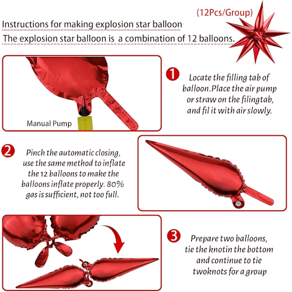 50 kpl räjähdystähti foliopalloa - 12 kärjen tähtipalloa, hopeinen Starburst Cone Mylar-palloja piikipalloja juhlatarvikkeisiin jouluun