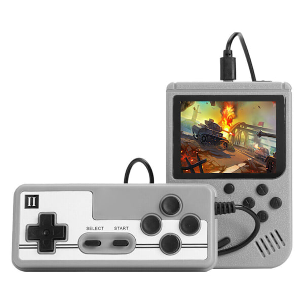 400/500/800 i 1 Håndholdt Spilkonsol Bærbar Klassisk Retro 3-Tommer Skærm Spillemaskine GY with gamepad 400 in 1