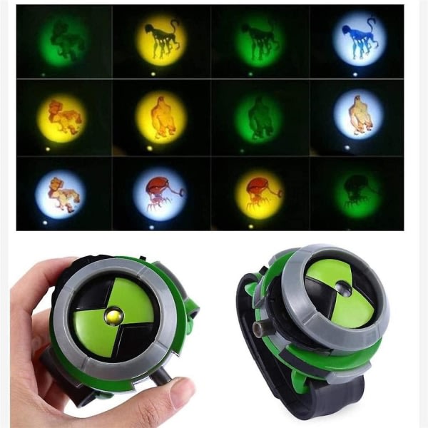Projektor Alien Force Ultimate Omnitrix Watch Toy Present til juleklapper