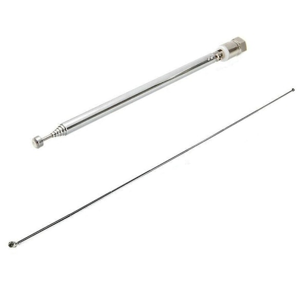 FM-radioantenne FM-teleskopantenne 75 Ohm F-type han-stik