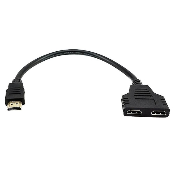 Adapterkabel Hdmi-kompatibel til dobbelt HDMI-kompatibel adapter