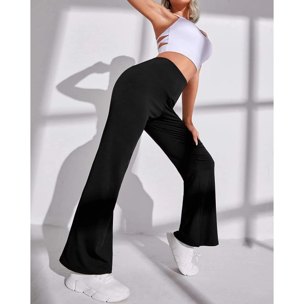 kvinders yogabukser fitness bukser med høj talje