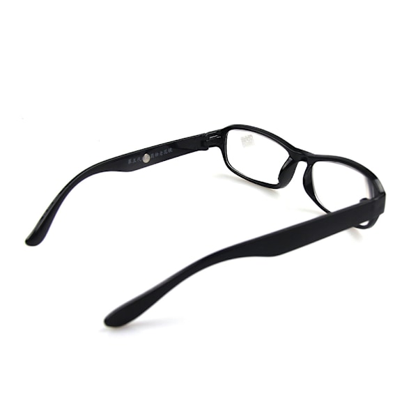 Læsebriller +4.5 +5.0 +5.5 +6.0 Styrke Optiske Linser Briller Øjenbeklædning Nye Sort Black Black 500