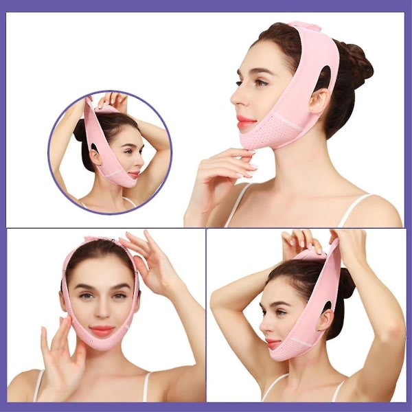 Parafaciem Återanvändbar V Line Mask Facial Slimming Strap Double Chin Reducer