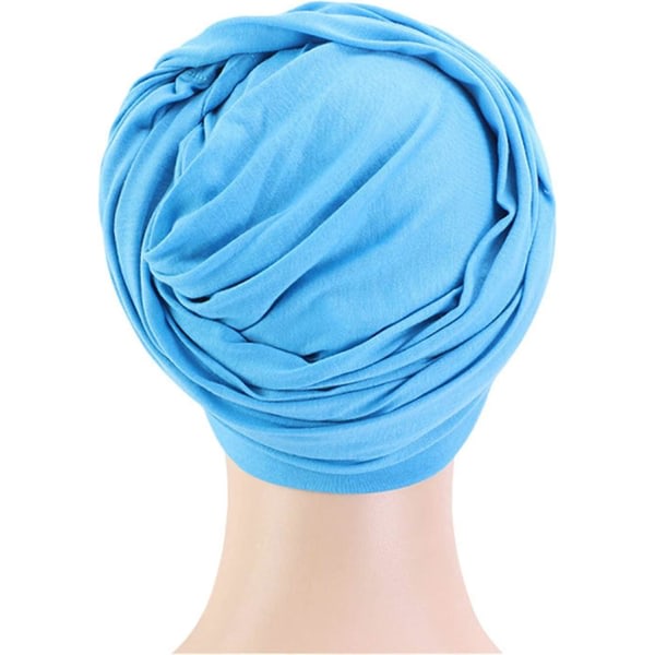 Turban Head Wrap Scarf,Afrikansk Mjuk Lång Scarf Sjal Hår Boho Headwrap Stretch Pannband Slips För Kvinnor