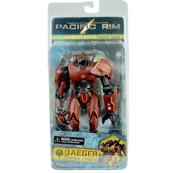 Bandai Pacific Rim Mecha Actionfigur Leksaker NECA Horizon Warrior Cherno Alpha Figur 18cm Figuras Anime Collection Modell Present