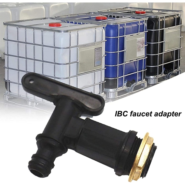 Regnvandsbeholder tilbehør Ibc adapter med Ibc vandhane