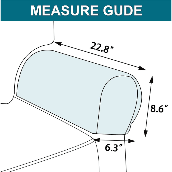 2-pak sofaarmbetræk Stræk armlænsdæksler til lænestol (farve: lysegrå)