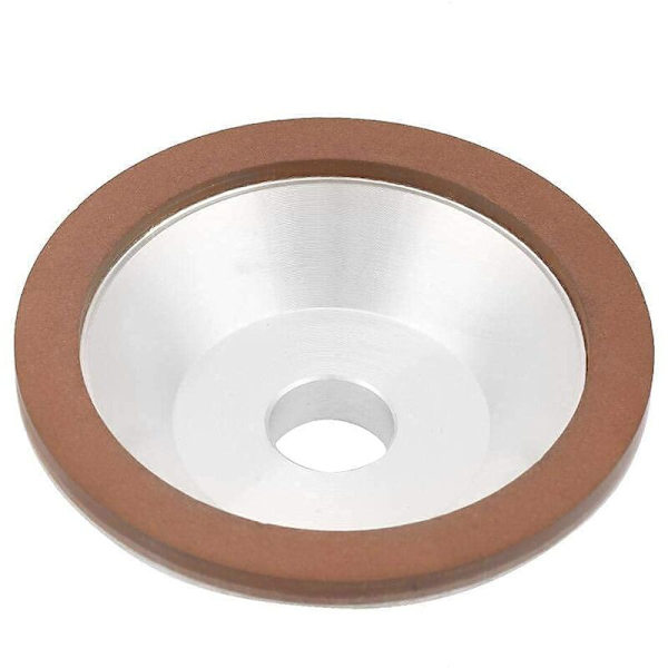 Diamantkuppihiontakivi 100mm, 180 hiomahiukkasten, volframkarbidikivi