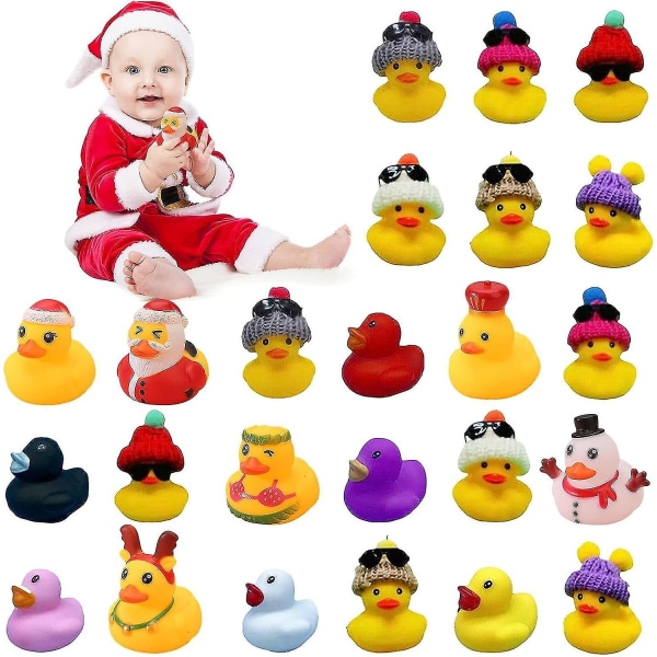Gummi Anka Advent 2023, Advent 2023 Barn, Advent Anka Bad Till 03-24 ducks