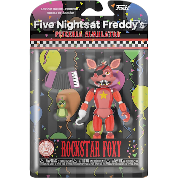 NKO Action Figure: Five Nights at Freddy's Pizza Simulator - Rockstar Foxy