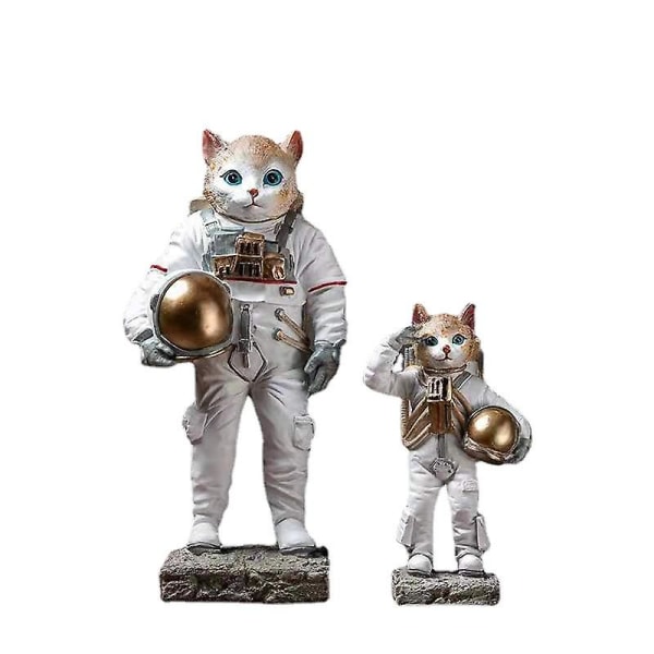 Astronauti Cat Veistos Simulaatio Aerospace Anim