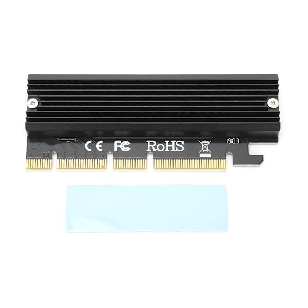 PCI E 3.0 16x m.2 NVME SSD-adapterkort PCIE till M-nyckel NGFF PCIE 4X 8X 16X-utgång 0.1