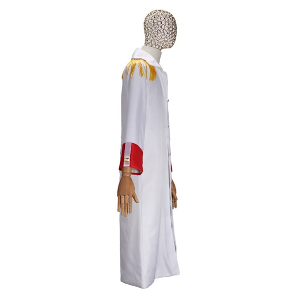 One Piece Monkey D Garp Viceamiral Cosplay Kostym Halloween Outfit[YD] M
