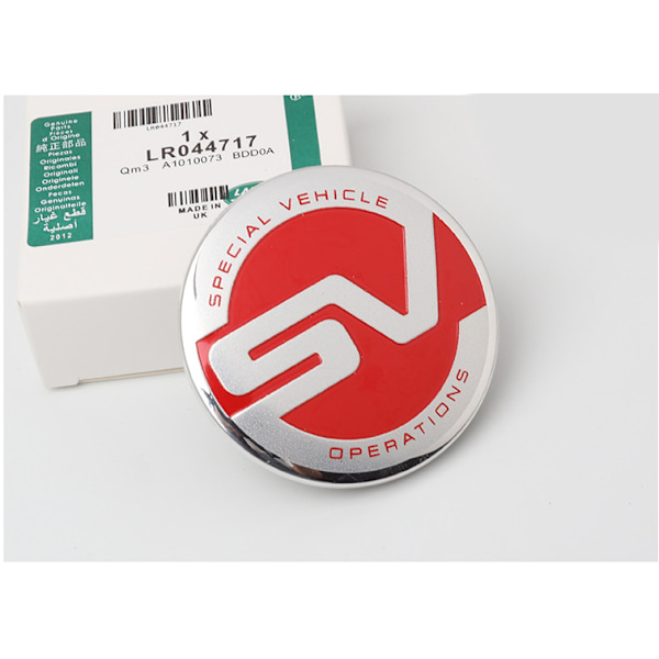 Til Land Rover Range Rover Evoque Discovery 4 5 Discovery Frihjulsnavkapsel Center Badge - Nr 7 Style (4-pak)