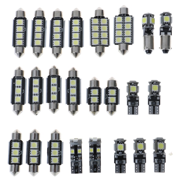 23stCanbus LED bilinredningsljus