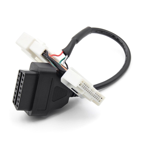 For Tesla- Model 3 Y-kontaktadapter Obd To Obd2 16pin bilskannerverktøykabel-