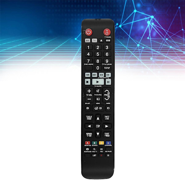 Korvaava kaukosäädin AK59-00176A Samsung Blu-ray -soittimille BD-H8500 BDH8900A/XY BD-H8500A/XY BD-H8900A/XY [DB] Black