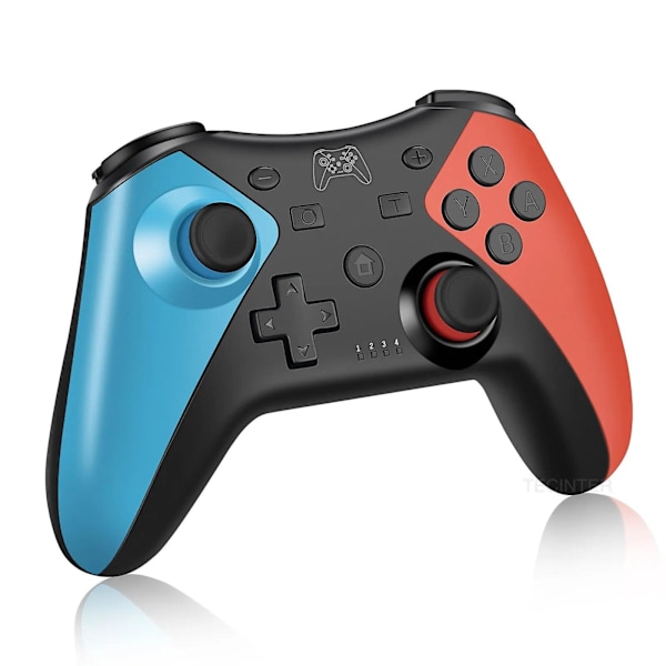 Trådløs håndkontroll kompatibel med Nintendo Switch, støtter Bluetooth-gamepad for Switch Oled/Switch Lite/Android-telefon PC