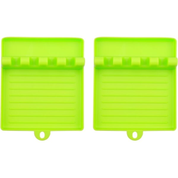 Sked Bestickskål Plastlockhållare - Grön