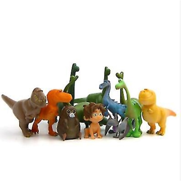 12 stk/parti Den gode dinosaur Arlo figurlegetøjsmodel--