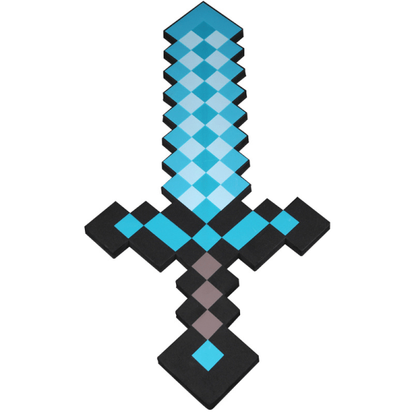 Minecraft Tilbehør, Legetøj, Murstenssværd, Skumvåben, 30cm