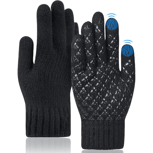 Handschuhe, Warme Touchscreen Handschuhe Kaschmir Strickhandschuhe