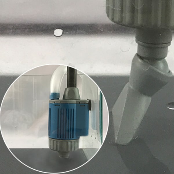 Akvariumrengöringsmaskin Elektrisk Automatisk Avtagbar Vakuum Vattenväxlare Sand Alg Rengöring Filterbyte EU-kontakt