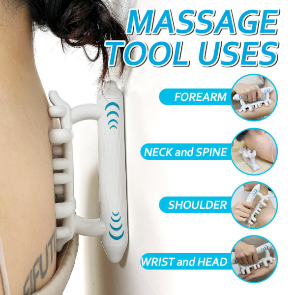 Handhållen Fascia Hierontatyökalun käsikirja Myofascial Massager Relief Fatigue Fascial Release Tool Vit