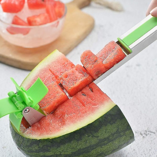 Rostfritt stål vattenmelon vindkvarn skärare skivare