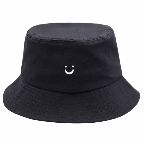 Smile Face Bucket Hat for Men Summer Travel Bucket B