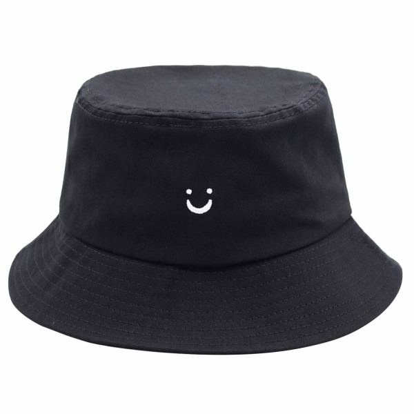 Smile Face Bucket Hat til mænd Summer Travel Bucket B
