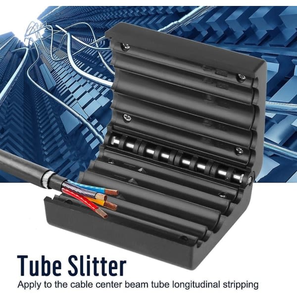 4,5-11 mm Ribbon Stripper Fiber Optisk Buffer Bulk Tube Slitter Wire Stripper Mellanklass Fiber Access Tool
