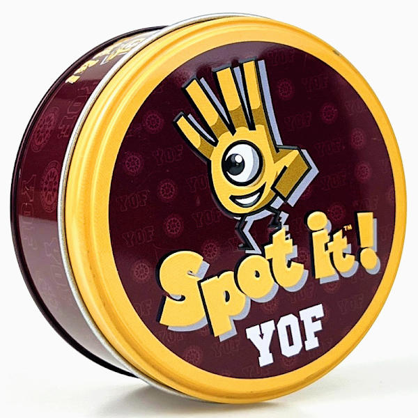 Dobble Spot It Kortspill Leke Jernboks Brettspill Style 6