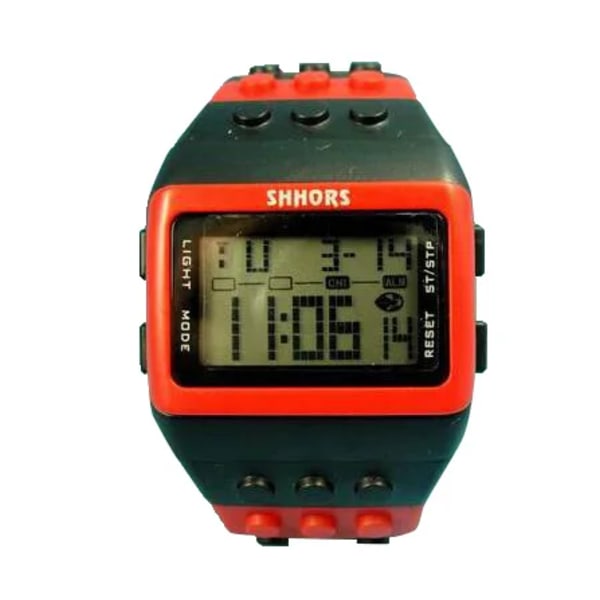Modemærke SHHORS Ure Dame Ure Mode Plast LED Digitale ure Rainbow Watch Elektronisk armbåndsur reloj mujer Type 2