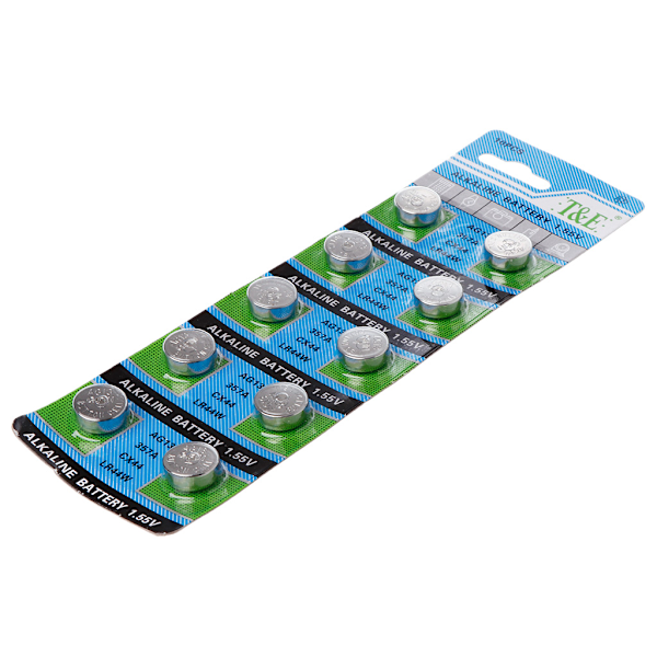 10 kpl/setti AG13 nappikellotterit A76 LR44 357A S76E G13 1,55V alkalinenappikellotterit