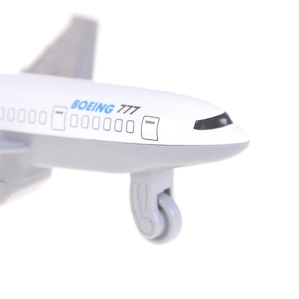 Miniflymodell Leketøy Legering Materialer Barneleker Airbus A380 Boeing 777 Leketøy