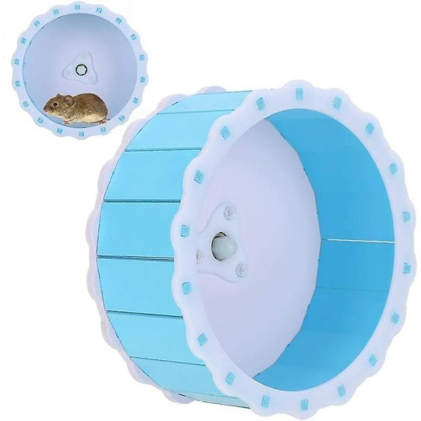 Pet Racing Wheel, träskiva hamsteri marsvin färgglada löphjul
