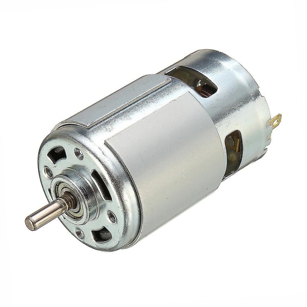 775 DC 12V-36V 3500-9000rpm Motor Kullager Hög Vridmoment Hög Effekt Lågbrus DC Motor Tillbehör Elektrisk Försörjning--