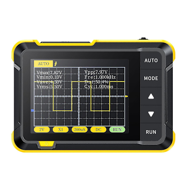 Dso-152 Fnirsi Mini 200kmhz Håndholdt Lcr Digitalt Oscilloskop Transistor Tester Yo（A-Standardversion）