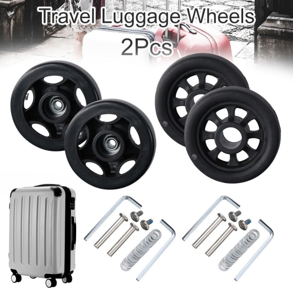 Reservehjul til kufferter - Udskift hjul 51,5X22,5MM 51.5x22.5mm