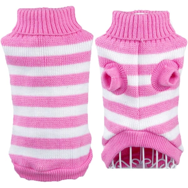 Vintertrøje til kæledyr (L, blå) pink