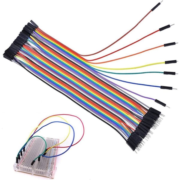 10/20/30cm 40-polet M-m F-f M-f Brødbords Dupont Jumper Wire