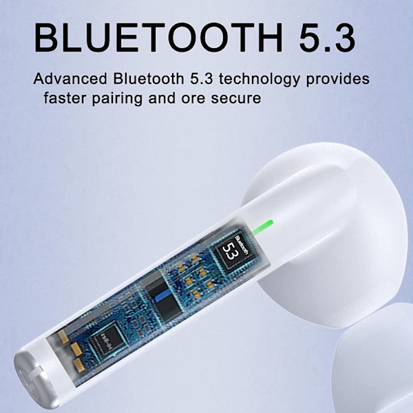 Bluetooth-kuulokkeet, langattomat nappikuulokkeet, langaton latauskotelo