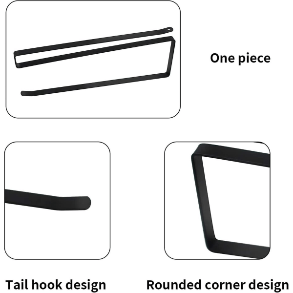 25 cm kjøkkenpapirholder uten boring