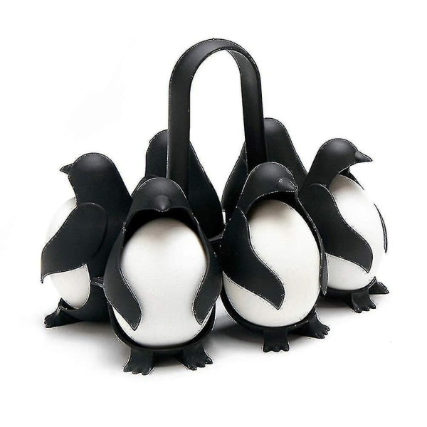Pingvinformet æggeholder Komfur Æggebutik Server kompatibel med at lave kogte æg nye