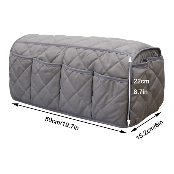 Sofa Organizer Sofa Armlæn Organizer GRÅ gray