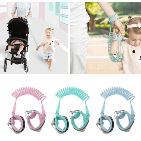 Småbarnsbånd med nøkkellås, utendørs sikkerhetshåndledd Li